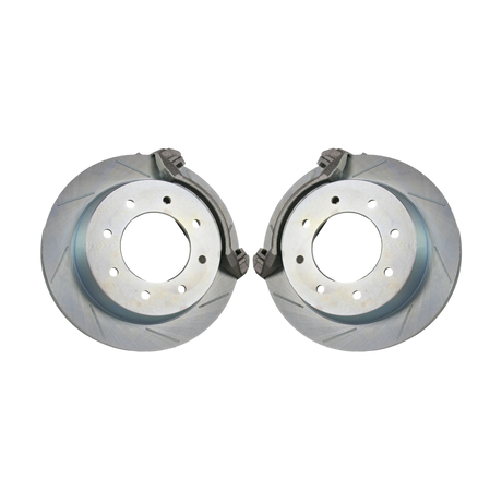 2020-2025 Duramax Performance Rear Rotors (2302083-2)-Brake Rotors-Baer Brakes-Dirty Diesel Customs