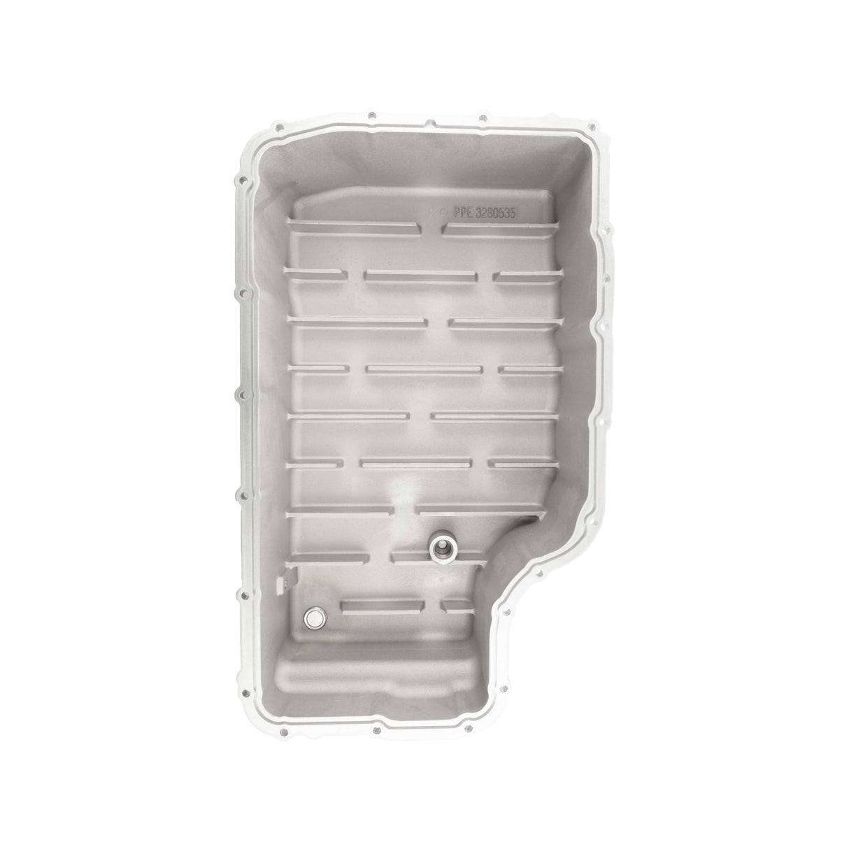 2020-2025 Powerstroke 10R140 Heavy-Duty Cast Aluminum Deep Transmission Pan (3280535X0)-Transmission Pan-PPE-Dirty Diesel Customs