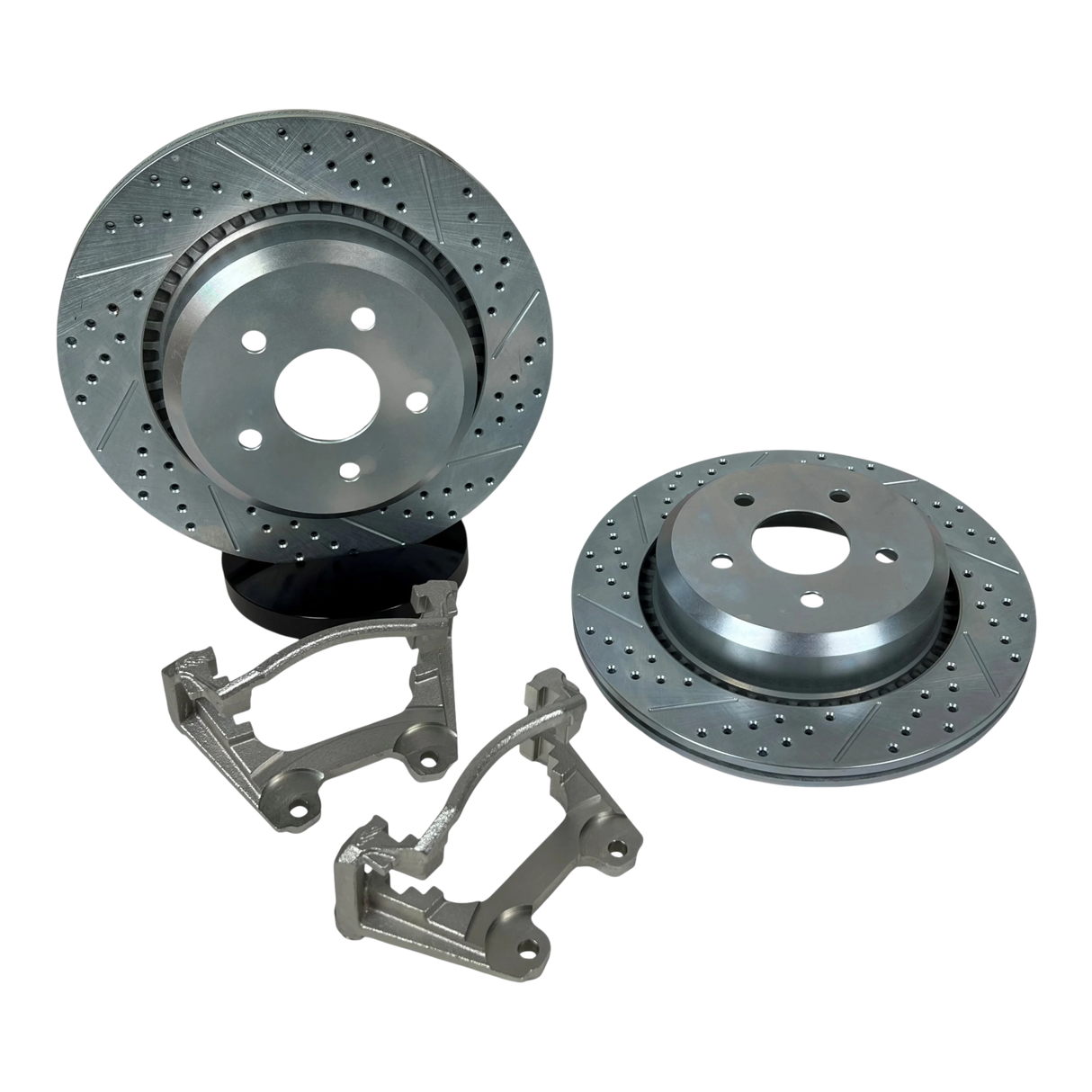 2020-2025 Wrangler/Gladiator Performance Rear Rotors (2142012)-Brake Rotors-Baer Brakes-Dirty Diesel Customs