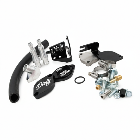 2020+ Jeep Ecodiesel DIRTY EGR Delete Kit (030-EGR-A051)-EGR Delete-Dirty Diesel Customs-030-EGR-A051-BLK-Dirty Diesel Customs
