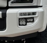 2020-2022 FORD F250-F450 Front Fog Light Kit - BAJA Uprights No LIGHTS