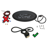 2021-2022 Powerstroke Quick Connect Harness for LED Emblems (529101)-Lighting Harness-Putco-Dirty Diesel Customs