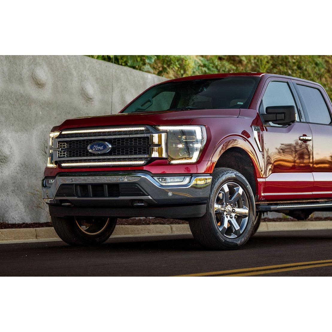 2021-2023 F-150 XBG LED DRL Grille (XBG21)-LED Grille-Morimoto-Dirty Diesel Customs