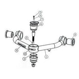 2021-2024 F-150 Mid Level Upper Control Arms (62-21440)-Upper Control Arms-ReadyLift-Dirty Diesel Customs