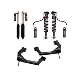 2021-2025 F-150 2.5" Elite Leveling Kit W/ Elka Reservoir Shocks Front (220-P1141)-Leveling Kit-Cognito Motorsports-Dirty Diesel Customs