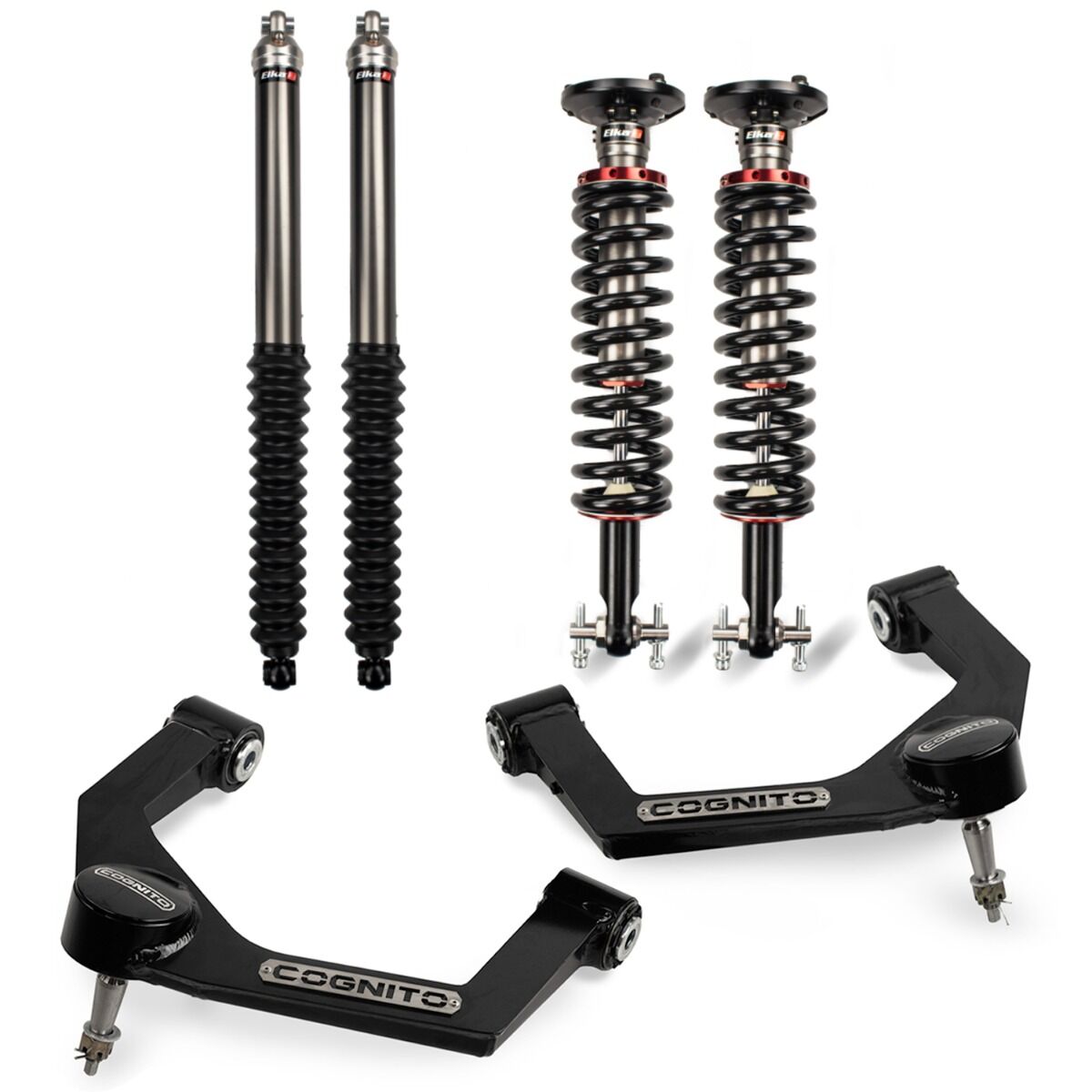 2021-2025 F-150 2.5" Performance Leveling Kit W/ Elka 2.0 IFP Coilovers Front (220-P1136)-Leveling Kit-Cognito Motorsports-Dirty Diesel Customs