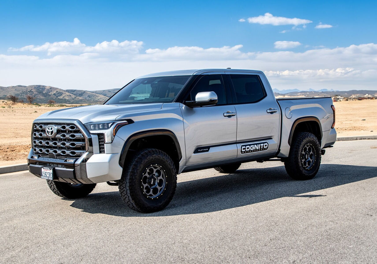 2022-2025 Tundra 3" Elite Leveling Lift Kit W/ King 2.5 Reservoir Shocks Front & Rear (535-P1227)-Leveling Kit-Cognito Motorsports-Dirty Diesel Customs