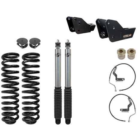 2023-2024 Powerstroke 3.5" Leveling Kit (CS-FLVL-SIG-23)-Leveling Kit-Carli Suspension-Dirty Diesel Customs