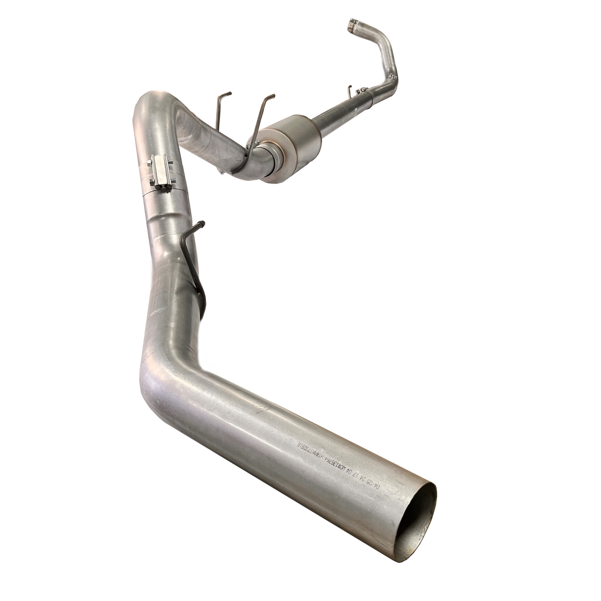 2023-2024 Powerstroke 4" Turbo Back Exhaust System w/ Muffler (421039)-Turbo Back Exhaust System-Flo-Pro-Dirty Diesel Customs