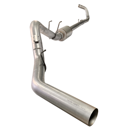 2023-2024 Powerstroke 4" Turbo Back Exhaust System w/ Muffler (421039)-Turbo Back Exhaust System-Flo-Pro-Dirty Diesel Customs