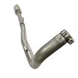 2023-2024 Powerstroke 4" Turbo Back Race Pipe w/ Muffler (421041)-Delete Pipe-Mel's Manufacturing-Dirty Diesel Customs