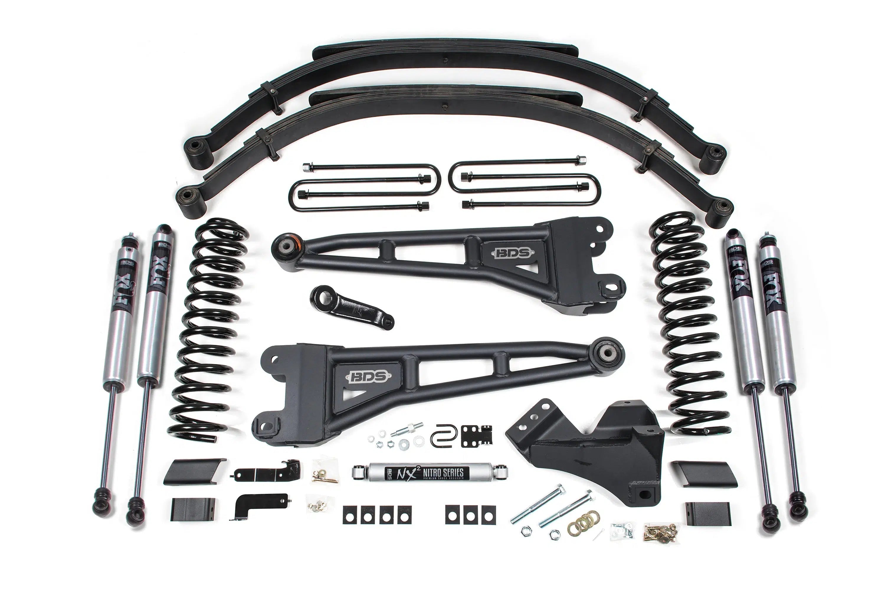 2023-2024 Powerstroke 5" Radius Arm Lift Kit (BDS2203H)-Lift Kit-BDS-BDS2208FS-Dirty Diesel Customs