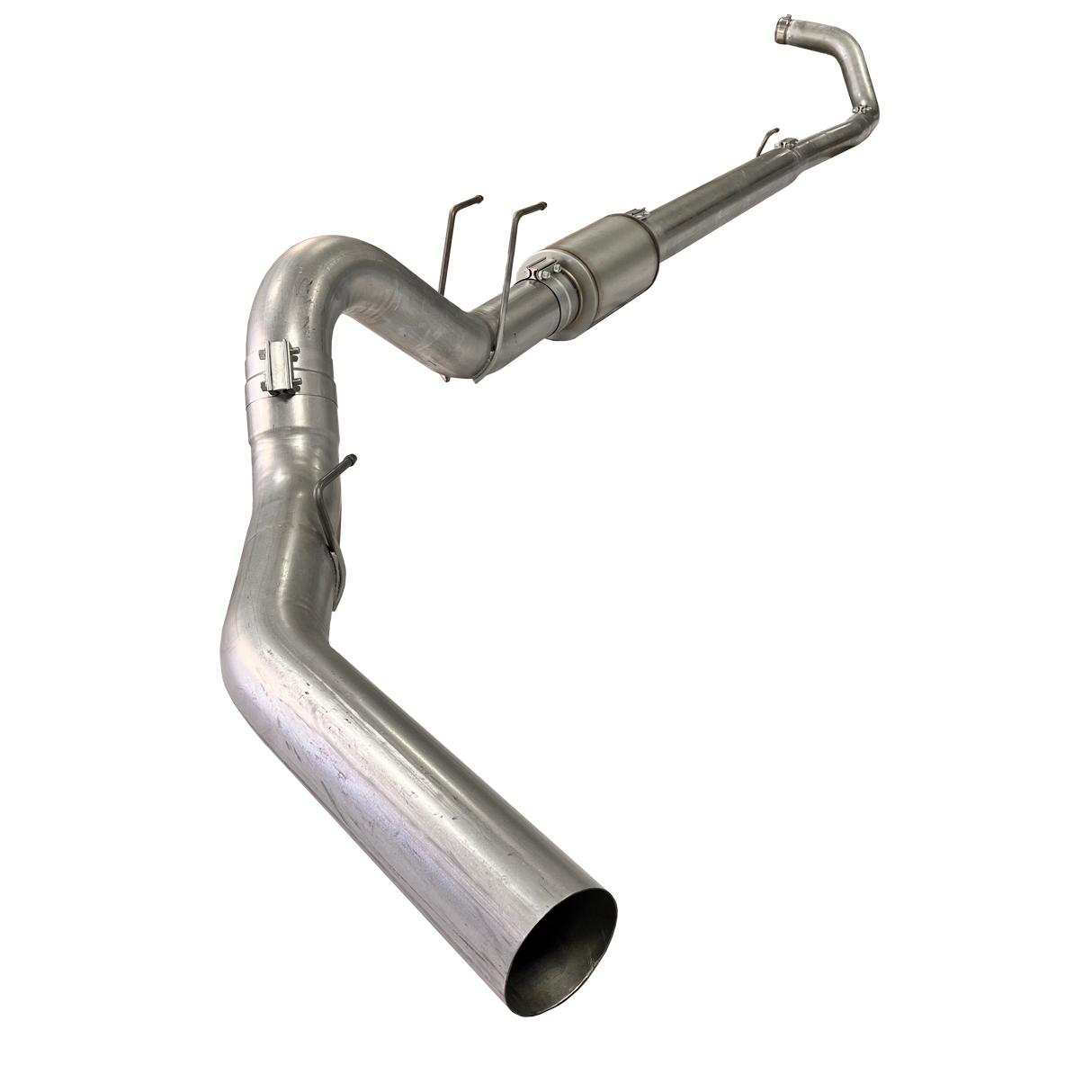2023-2024 Powerstroke 5" Turbo Back Exhaust System w/ Muffler (521036)-Turbo Back Exhaust System-Flo-Pro-Dirty Diesel Customs