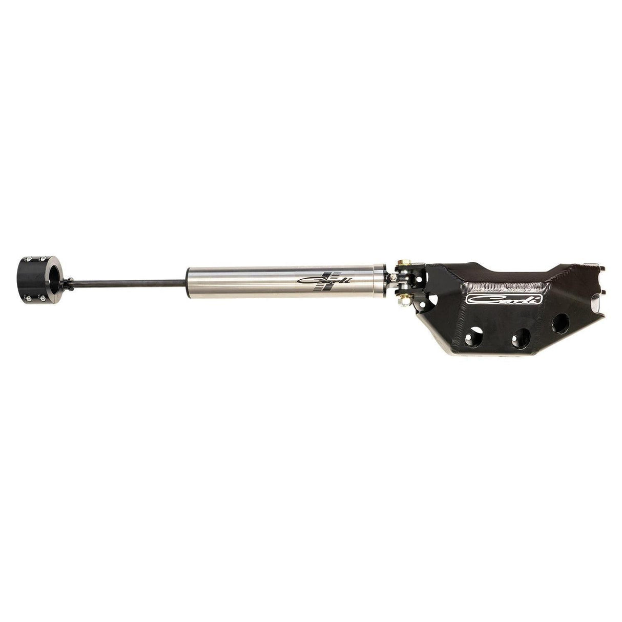 2023-2024 Powerstroke Low Mount Steering Stabilizer Kit w/ Differential Guard (CS-FLMSS-23)-Steering Stabilizer-Carli Suspension-Dirty Diesel Customs