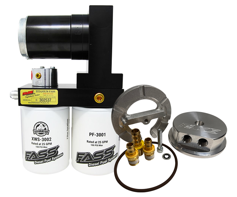 2023-2024 Powerstroke No-Drop Series 240GPH Lift Pump (NDTSF20290F240G)-Lift Pump-Fass Fuel Systems-Dirty Diesel Customs