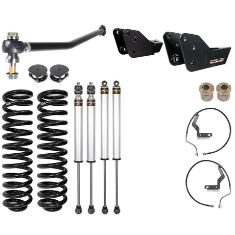 2023-2024 Powerstroke PAP Commuter Leveling Kit w/ 3.5” Lift (CS-FLVL-COM-CS-23-PAP)-Lift Kit-Carli Suspension-Dirty Diesel Customs