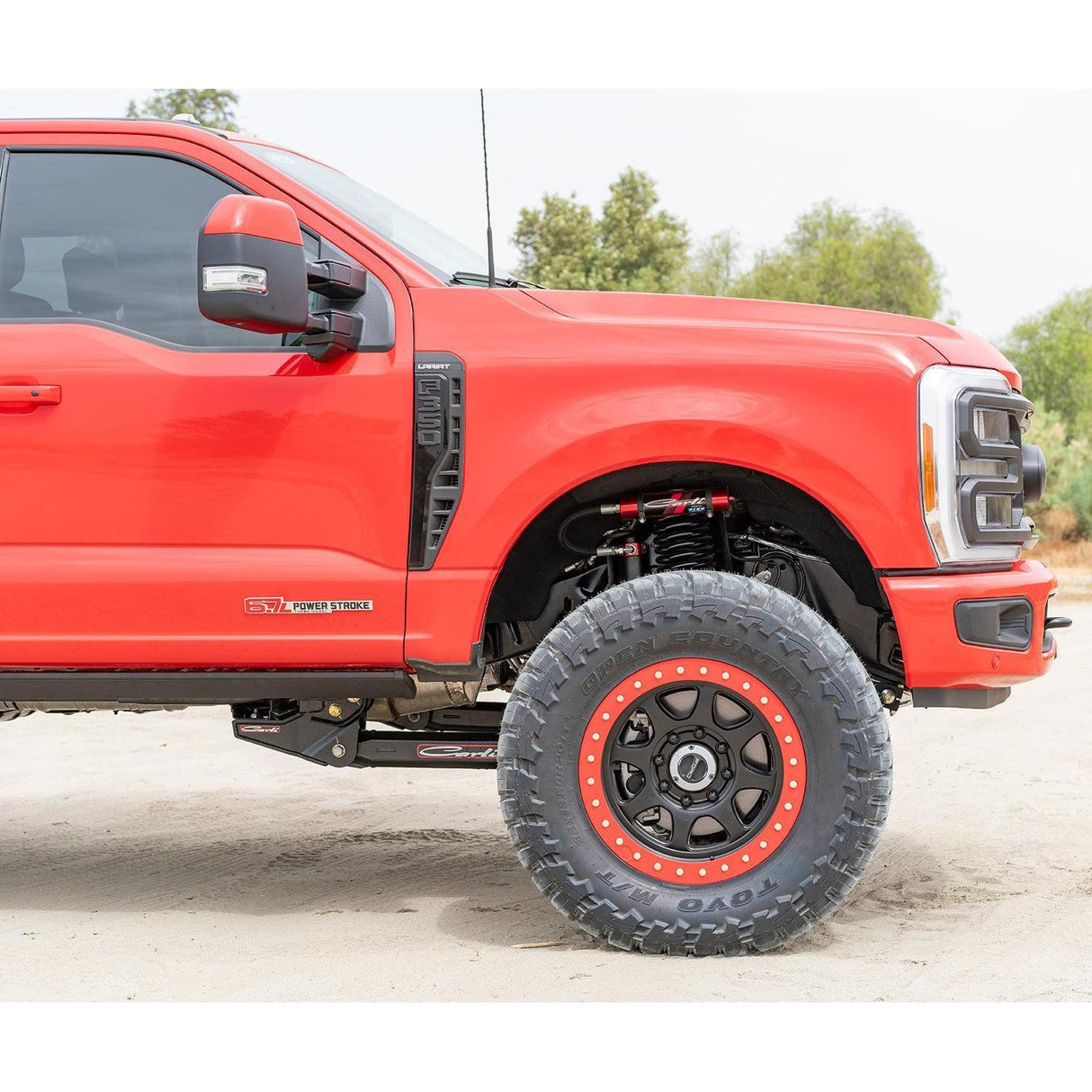 2023-2024 Powerstroke Radius Arm Drop Brackets w/ 5.5" Lift (CS-FRAD-23)-Radius Arm Bracket-Carli Suspension-Dirty Diesel Customs