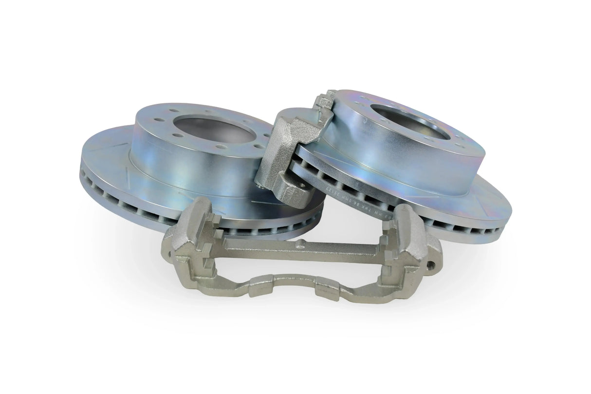 2023-2025 Powerstroke Performance Front Rotors (2261050-2)-Brake Rotors-Baer Brakes-Dirty Diesel Customs