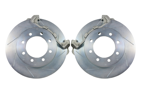 2023-2025 Powerstroke Performance Front Rotors (2261050-2)-Brake Rotors-Baer Brakes-Dirty Diesel Customs