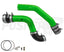 Pusher 3" Hot and Cold Side Charge Tube Set w/ Throttle Valve Adapter for 2023-2026 Ford 6.7L Powerstroke - Pusher Green