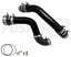 Pusher 3" Hot and Cold Side Charge Tube Set w/ Throttle Valve Adapter for 2023-2026 Ford 6.7L Powerstroke - Gloss Black
