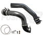 Pusher 3" Hot and Cold Side Charge Tube Set w/ Throttle Valve Adapter for 2023-2026 Ford 6.7L Powerstroke - Titanium
