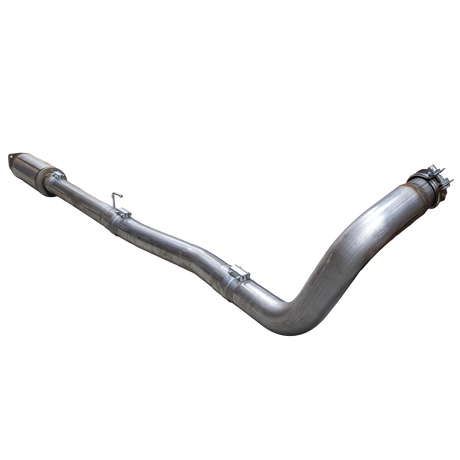 2023-2026 Powerstroke 4" SS Turbo Back Race Pipe - w/ Muffler (DDC-3F23M)