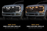 2023+ Powerstroke XBG LED DRL Black Grille (XBG38)