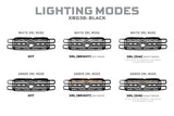2023+ Powerstroke XBG LED DRL Black Grille (XBG38)