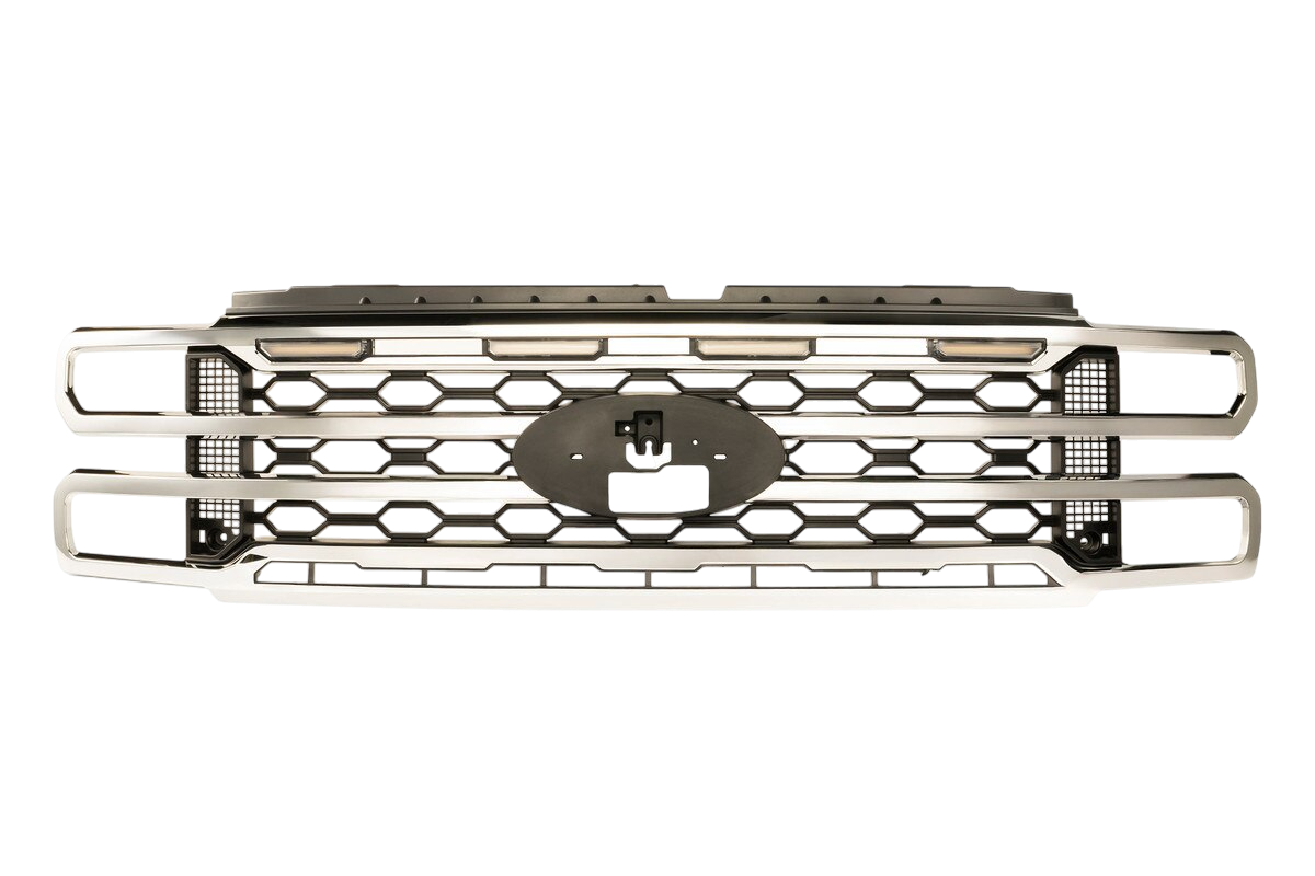 2023+ Powerstroke XBG LED DRL Chrome Grille (XBG37)