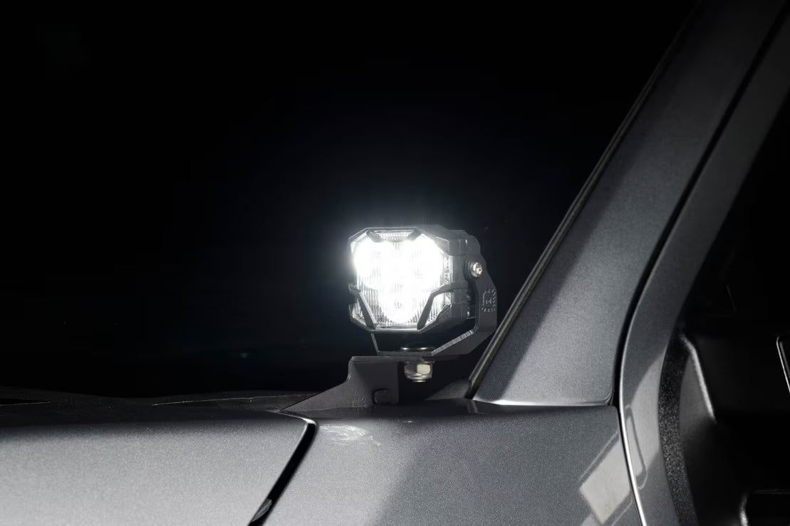 2023+ Powerstroke Ditch Light Brackets (BAF141)