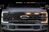 2023+ Powerstroke XBG LED DRL Chrome Grille (XBG37)