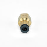 Universal Straight Fitting 1/4" PTC x 1/4" FNPT (21810)