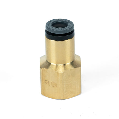Universal Straight Fitting 1/4" PTC x 1/4" FNPT (21810)