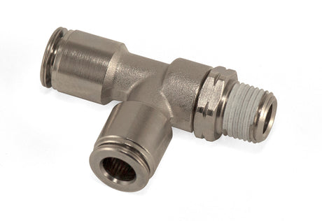 Universal Run Tee Fitting 1/8" MNPT x 1/4" PTC (21841)