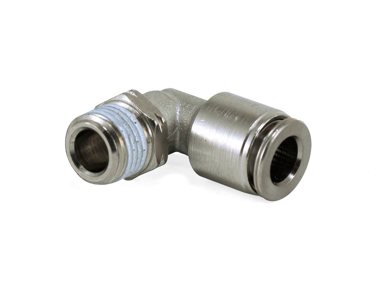Universal Swivel Elbow Fitting 1/8" MNPT x 1/4" PTC (21848)