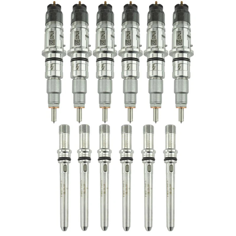 2013-2018 Cummins Reman Stock Injectors w/ Connecting Tubes (21C311)