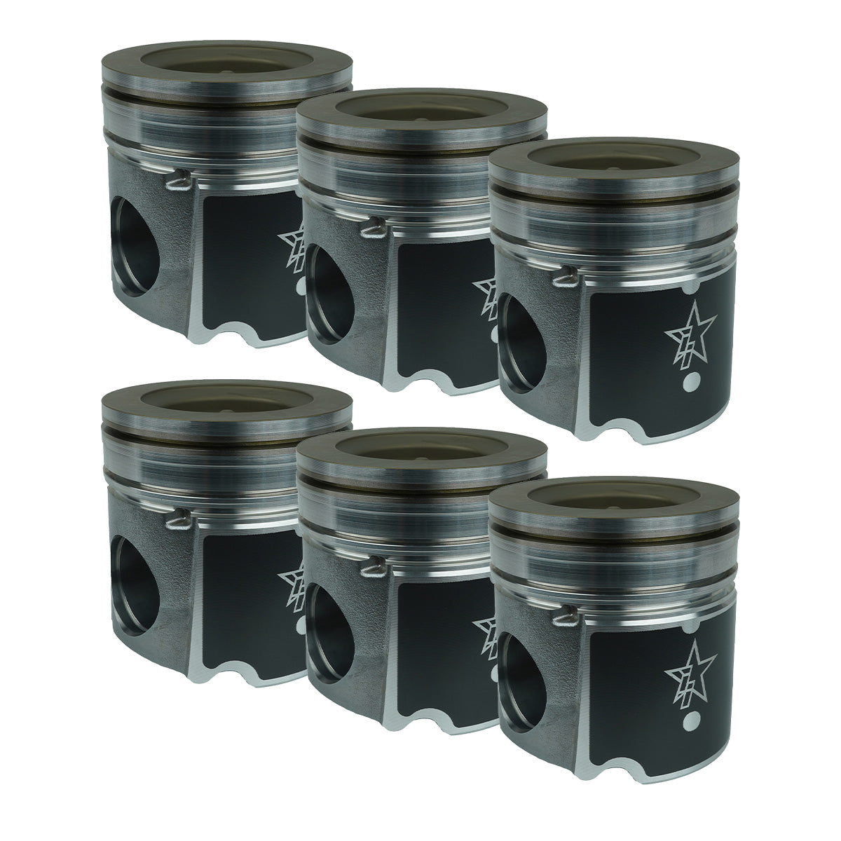 2003-2004 Cummins 5.9L 24V ISB X-Series Pistons (244110)