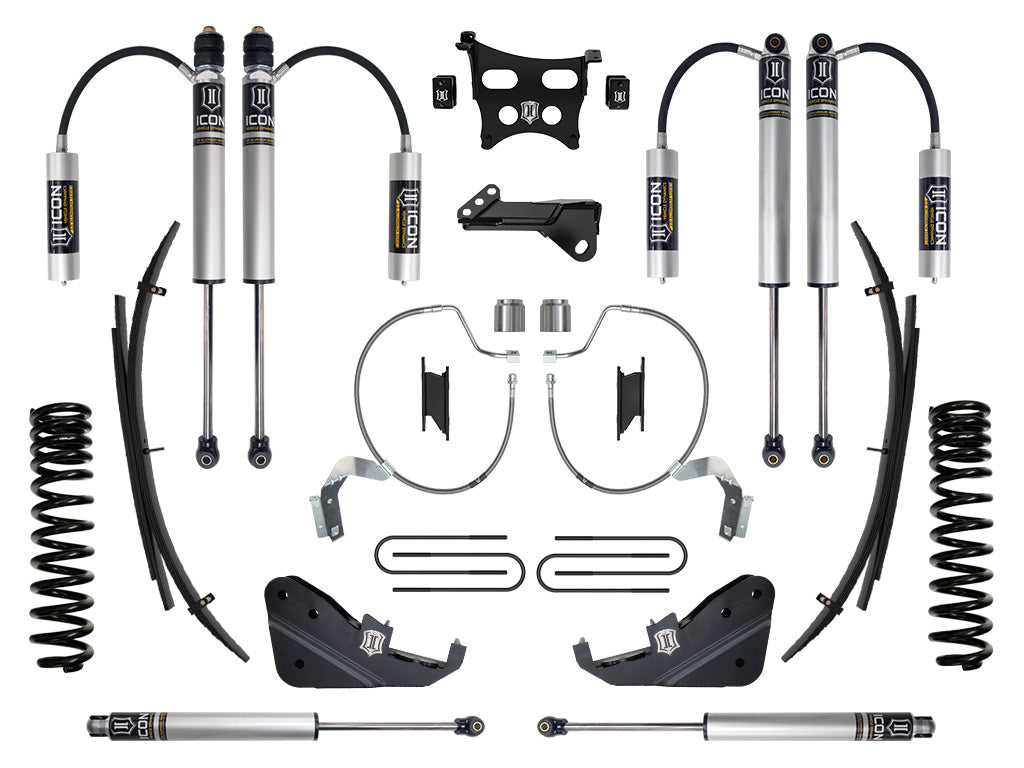 2023-2025 Powerstroke ICON Front and Rear Lift Kit (ICOK64532L)