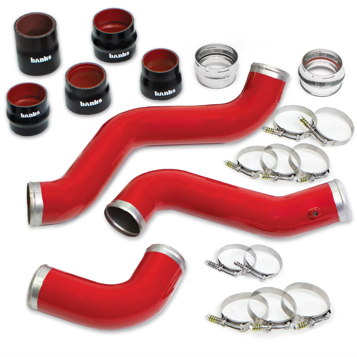 2020-2026 Duramax Boost Tube Upgrade Kit (26005) kit layout