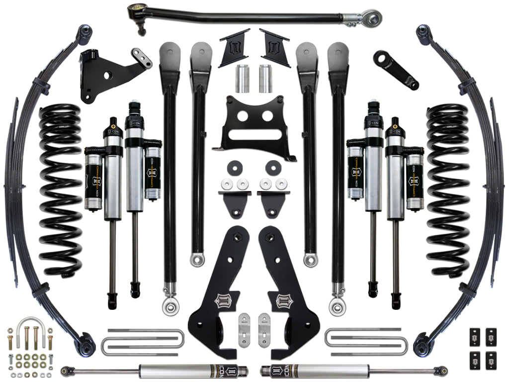 2017-2022 Powerstroke ICON Front and Rear Lift Kit (ICOK67114)