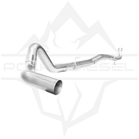 2015.5-2016 Duramax 6.6L 5" SS Downpipe Back Exhaust - No Muffler (PD-1-32728152)