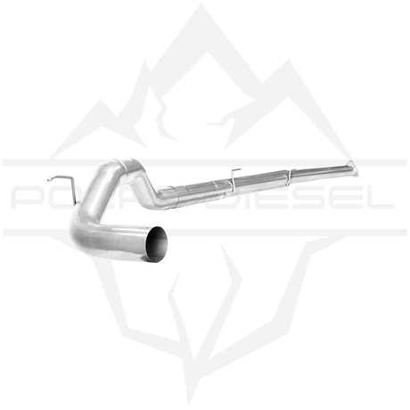 2016-2019 Nissan Titan XD 5.0L Cummins 5" SS Downpipe Back Exhaust - No Muffler (PD-1-42831152)