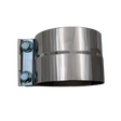 Universal Stainless Steel Lap Joint 4" Exhaust Clamp - Exhaust Clamps - Dirty Diesel Customs