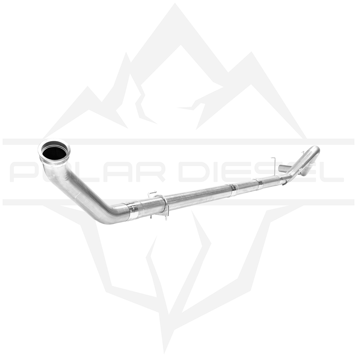 2003-2007 Cummins 5.9L 4" SS Turbo Back Exhaust - No Muffler (PD-1-21619142)