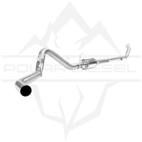 2003-2007 Cummins 5.9L 4" SS Turbo Back Exhaust - w/ Muffler (PD-1-21619141)