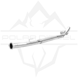2008-2010 Ford Powerstroke 6.4L 5" SS Downpipe Back Exhaust - No Muffler (PD-1-12022152)