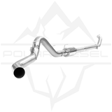 2003-2007 Cummins 5.9L 5" SS Turbo Back Exhaust - w/ Muffler (PD-1-21619151)