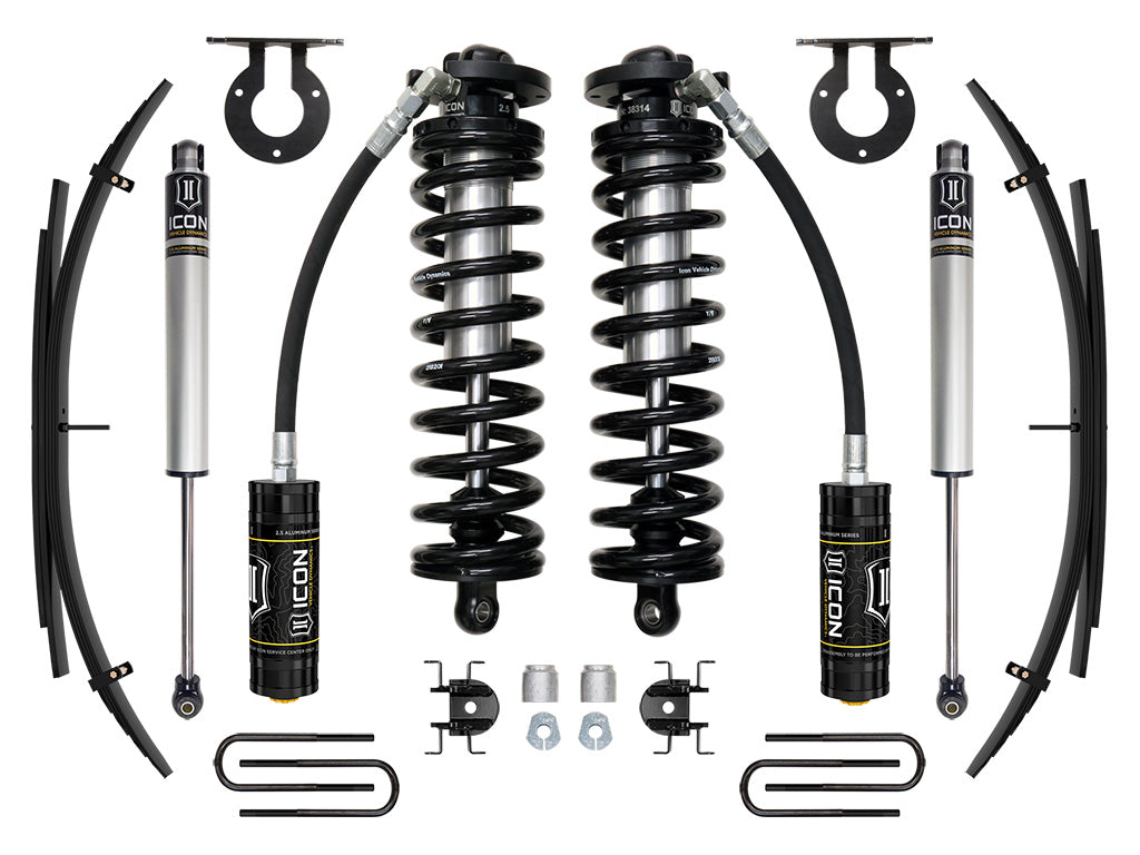 2011-2016 Powerstroke ICON 2.5 Front and Rear Lift Kit (ICOK63191)