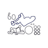 2003-2007 Powerstroke Oil Cooler Gasket Kit w/o Screen (314030212)